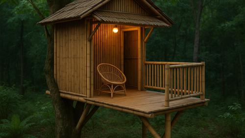 Cara Membuat Rumah Pohon Yang Aman Dan Nyaman