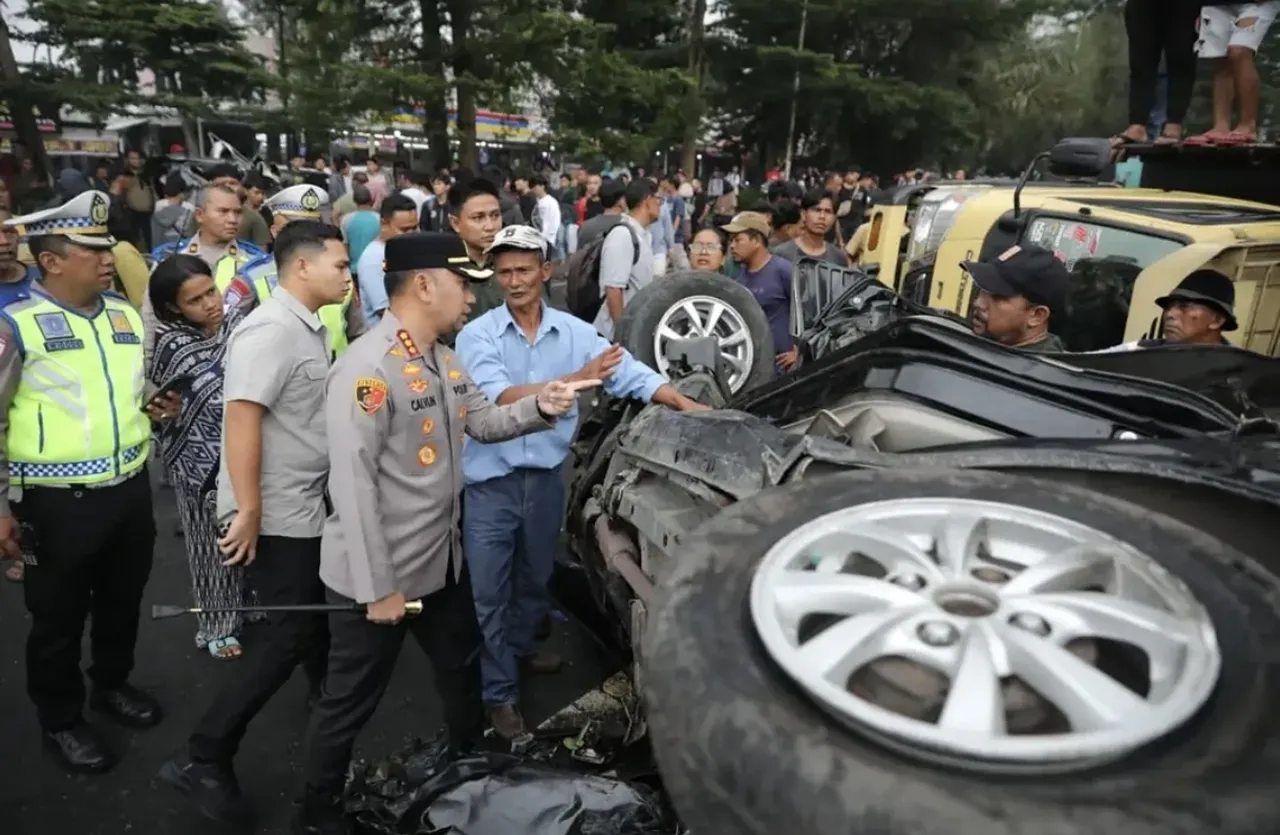 Tragedi Jalur Medan Berastagi: Kronologi Kecelakaan Beruntun